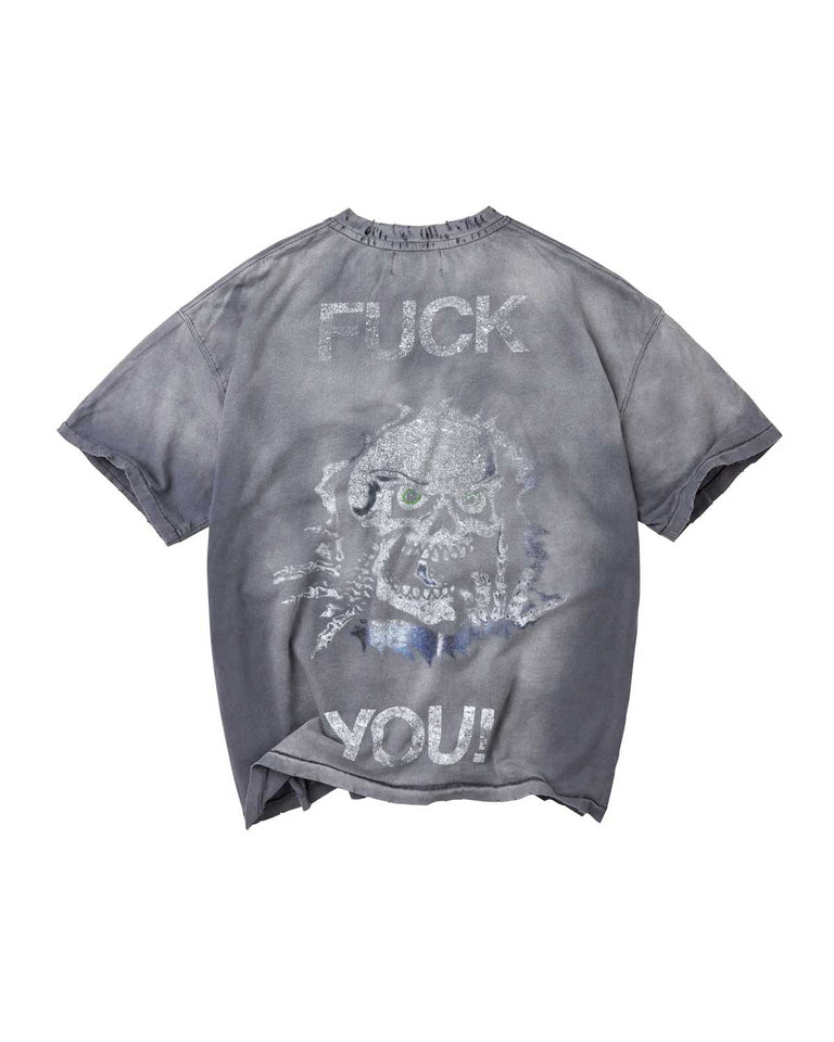 Vale Forever 'Skullie' Tee (Grey)