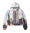 VALE FOREVER SKYLINE ZIP UP HOODIE