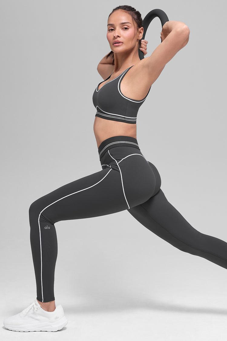 Alo Heart Throb Set (Anthracite/White)