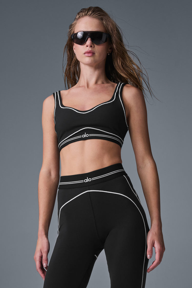 Alo Heart Throb Set (Black/White)