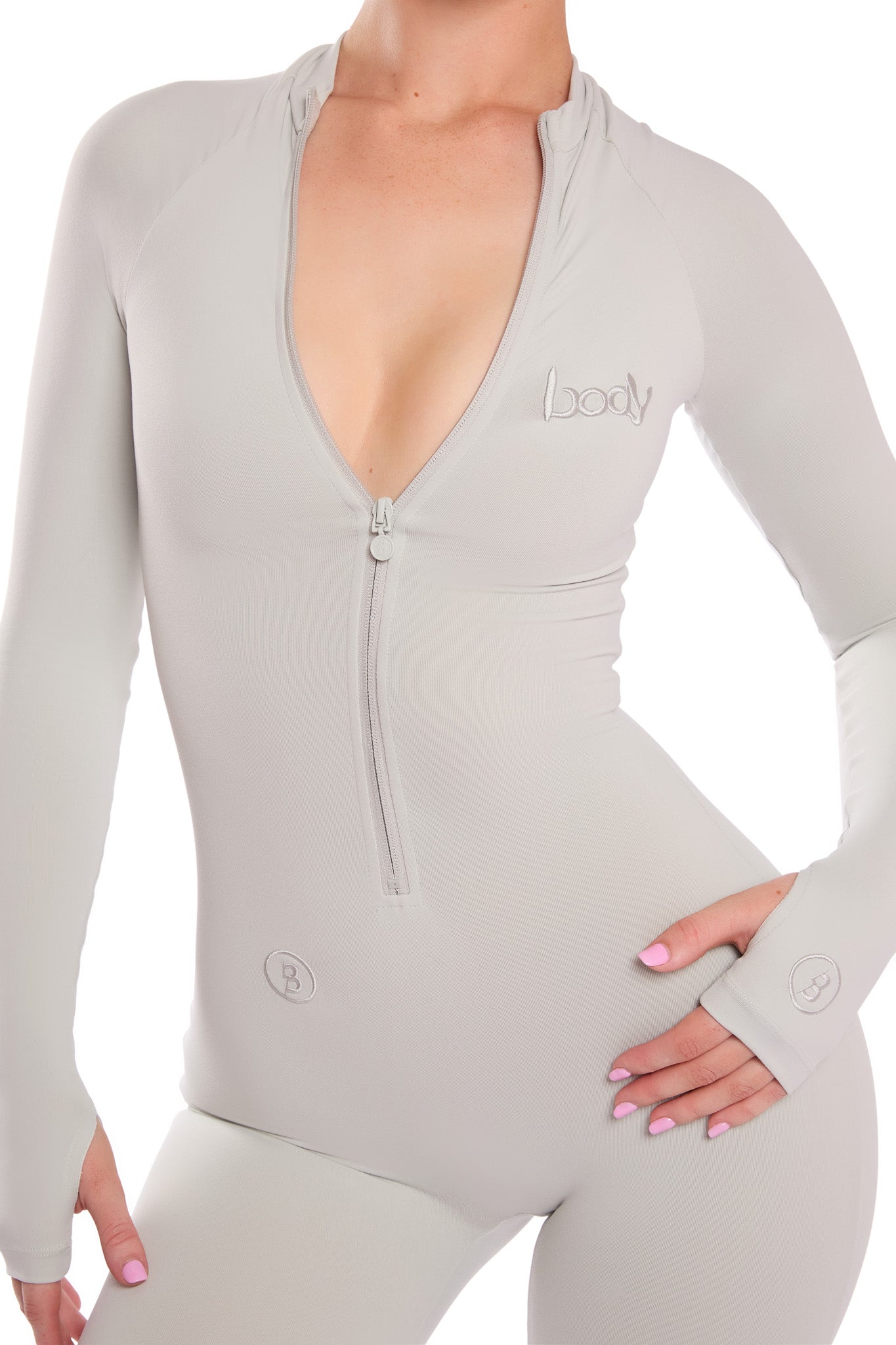 Body By Raven Bodysuit (Slate Grey)