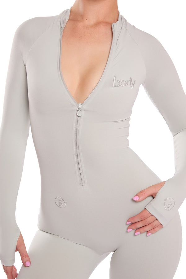 Body By Raven Bodysuit (Slate Grey)