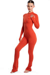 Body By Raven Bodysuit (Pumpkin Orange)