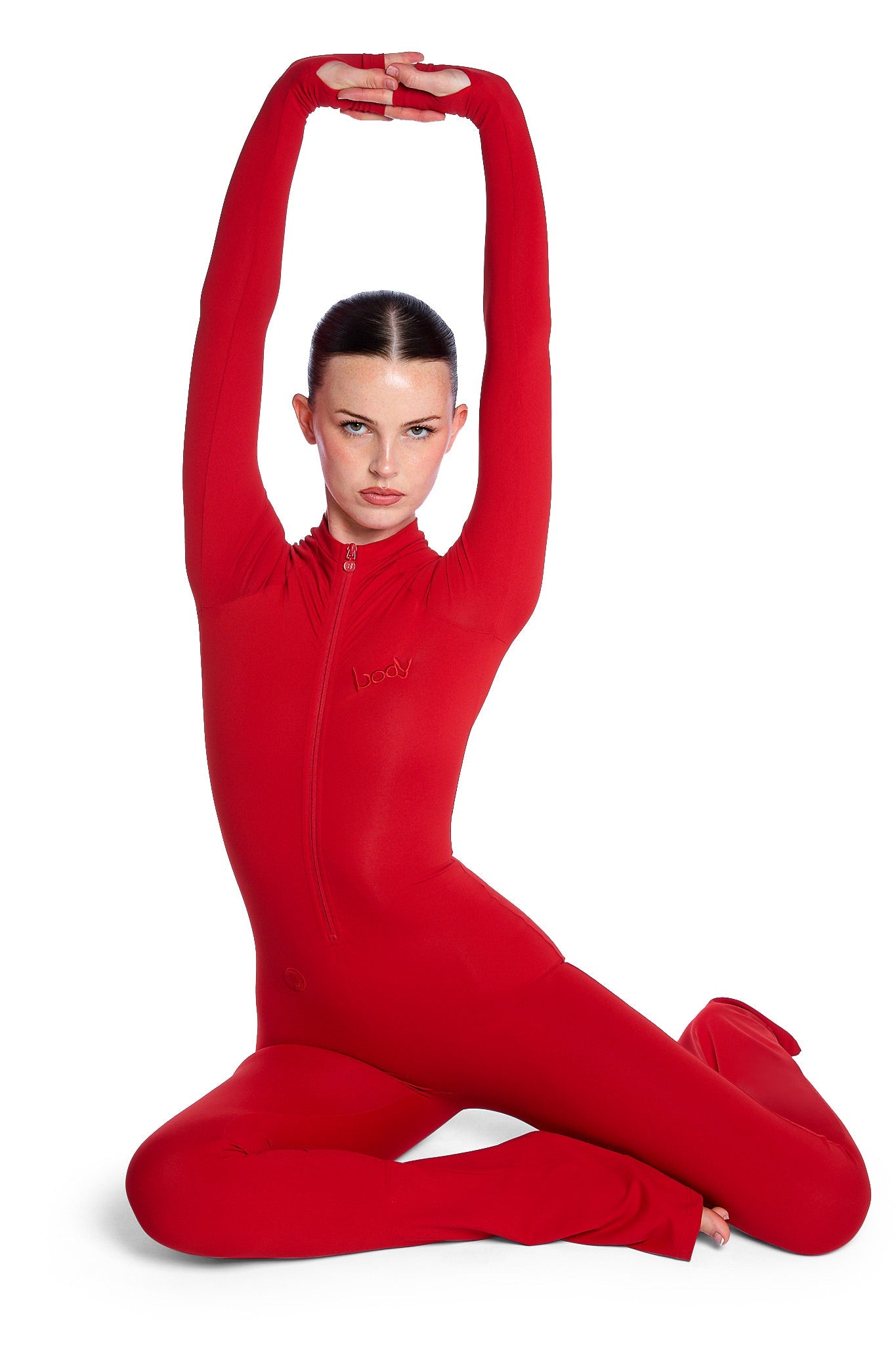 Body By Raven Bodysuit (Red)