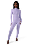 Body By Raven Basics Jumpsuit (Periwinkle Purple)