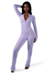 Body By Raven Basics Jumpsuit (Periwinkle Purple)