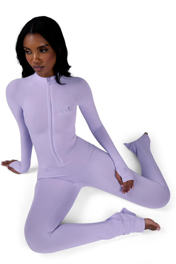 Body By Raven Basics Jumpsuit (Periwinkle Purple)
