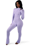Body By Raven Basics Jumpsuit (Periwinkle Purple)