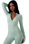 Body By Raven Basics Jumpsuit (Mint Green)