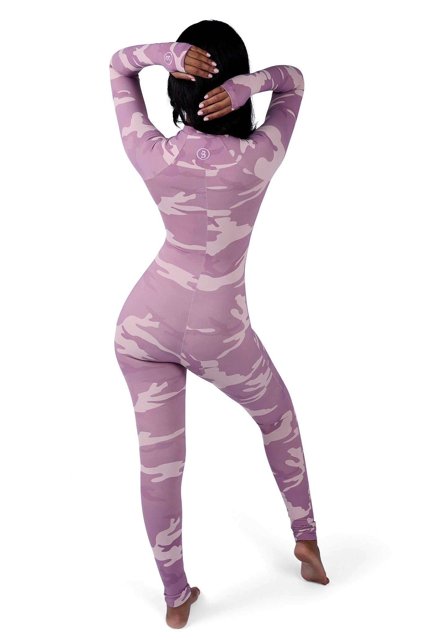 Body By Raven Basics Bodysuit (Pink Camo)
