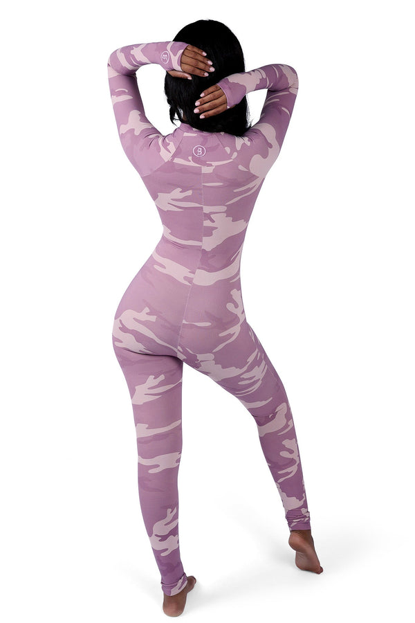 Body By Raven Basics Bodysuit (Pink Camo)