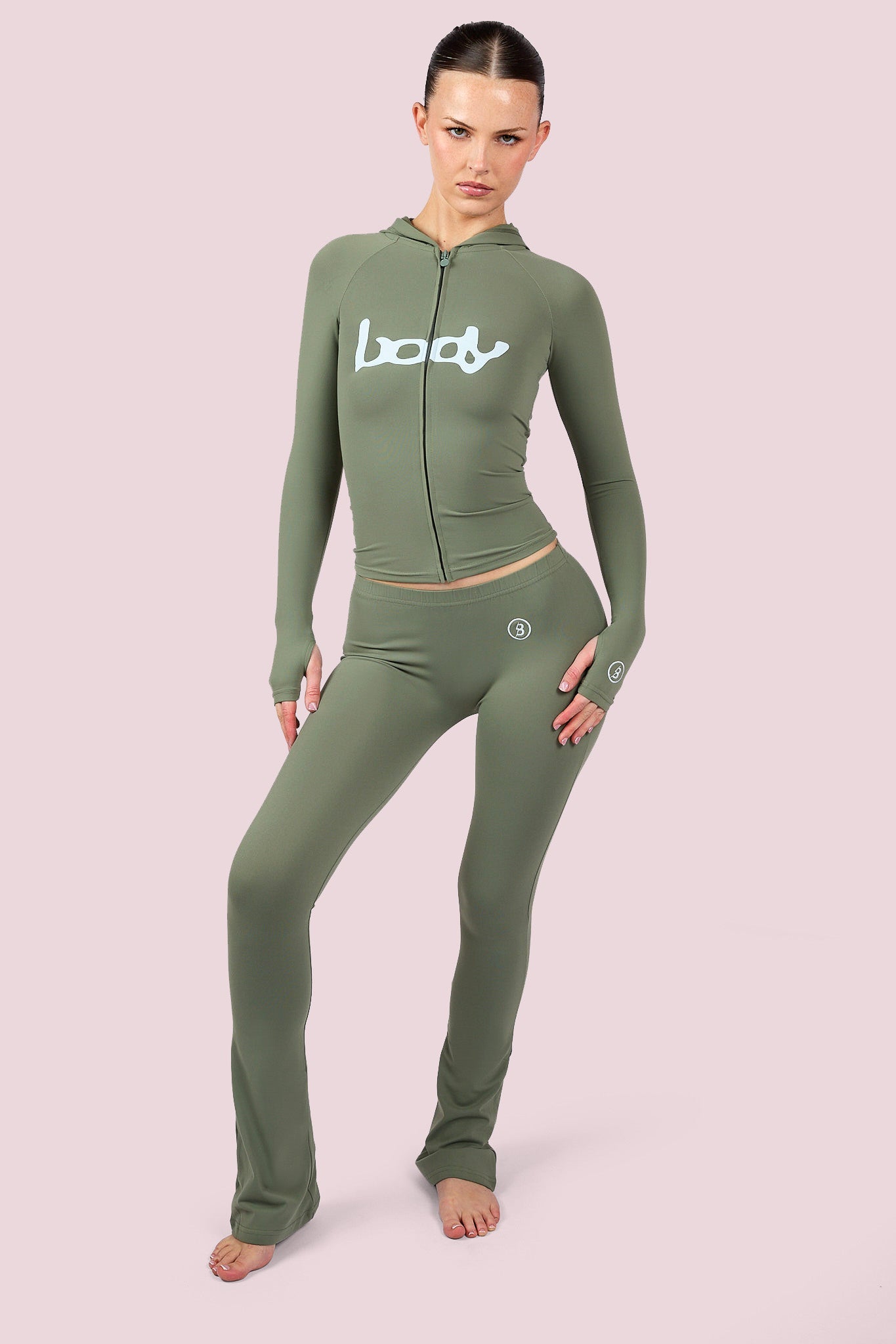 Body By Raven Basic Set 2.0 (Olive Green/Sky Blue)