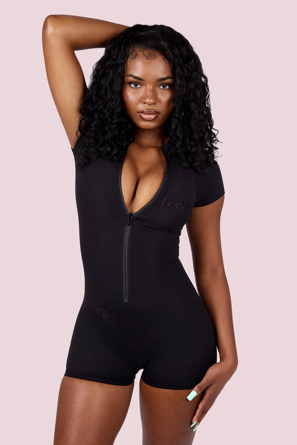 Body By Raven Romper (Black)