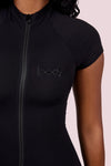 Body By Raven Romper (Black)