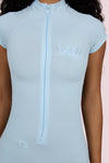 Body By Raven Romper (Ice Blue)