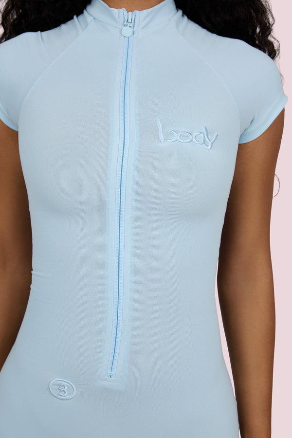 Body By Raven Romper (Ice Blue)
