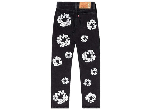 Denim Tears x Levi's Cotton Wreath Jeans (Black)