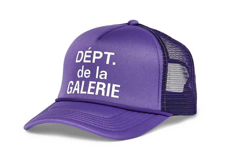 Gallery Dept. 'French Logo' Trucker Hat (Purple)