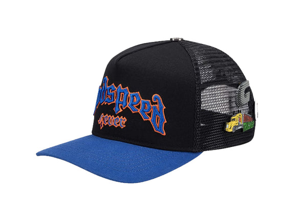 Godspeed Forever Trucker Hat Black/Blue/Orange