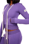 Body By Raven Knitwear Sweatsuit (Purple)