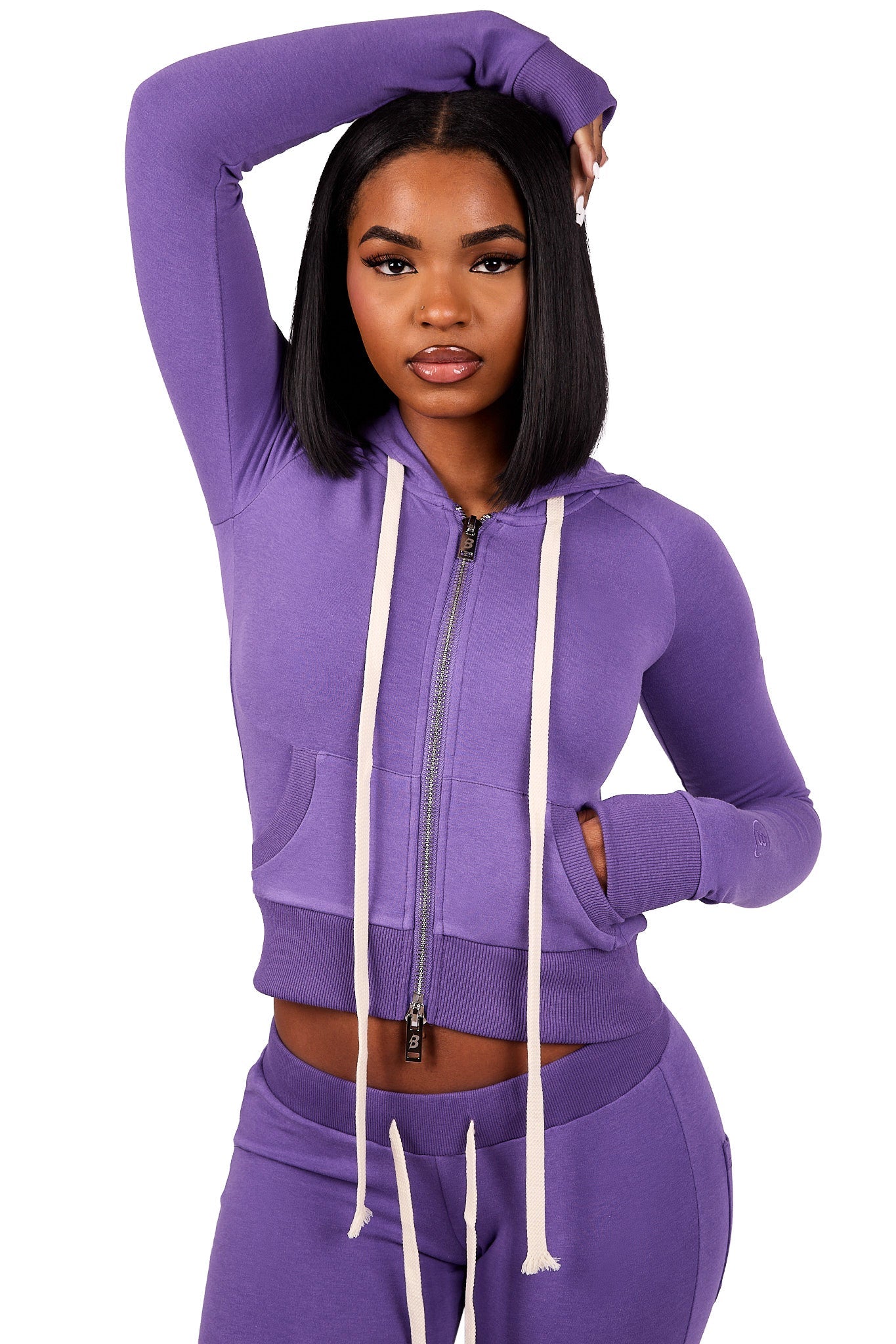 Body By Raven Knitwear Sweatsuit (Purple)