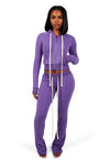 Body By Raven Knitwear Sweatsuit (Purple)