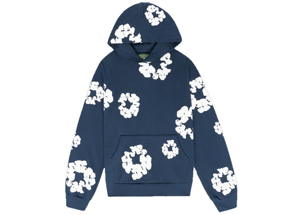 Denim Tears The Cotton Wreath Hoodie (Navy)