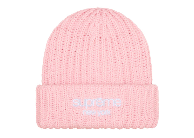 Supreme Classic Logo Chunky Ribbed Beanie FW24