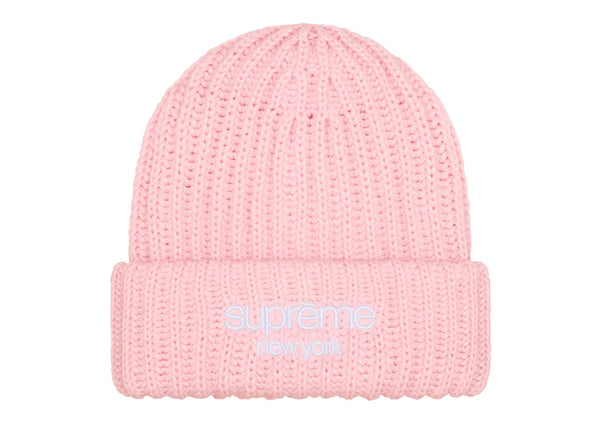 Supreme Classic Logo Chunky Ribbed Beanie FW24