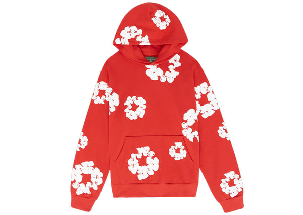 Denim Tears The Cotton Wreath Hoodie (Red)