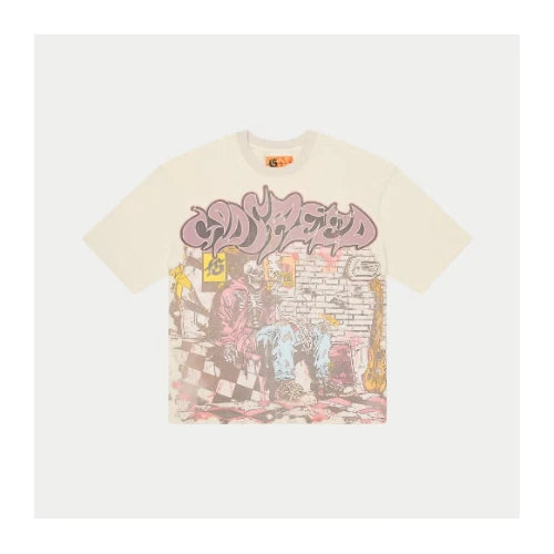 GODSPEED "STONER" TEE (CREAM)