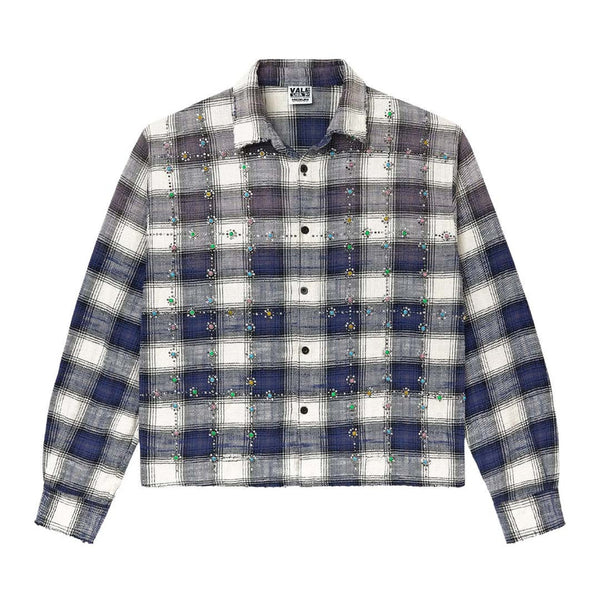 Vale Forever Sky Gems Flannel (Navy)